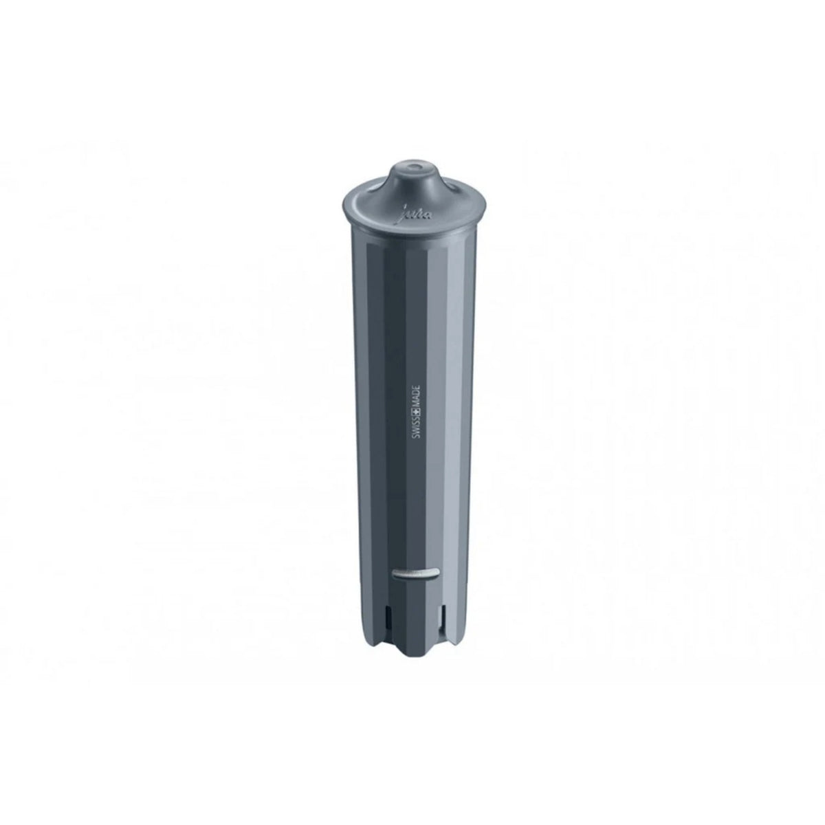JURA CLARIS Smart+ filter cartridge (24232) – grey cylindrical water filter cartridge with rounded top and jura text