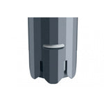 JURA CLARIS Smart+ filter cartridge (24232) – detail of the grey filter cartridge with cross-section and grille on the side