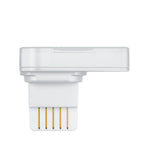 JURA WiFi Connect V2 (24323) bílý modul s plochým konektorem a viditelnými čtyřmi zlatými kontakty