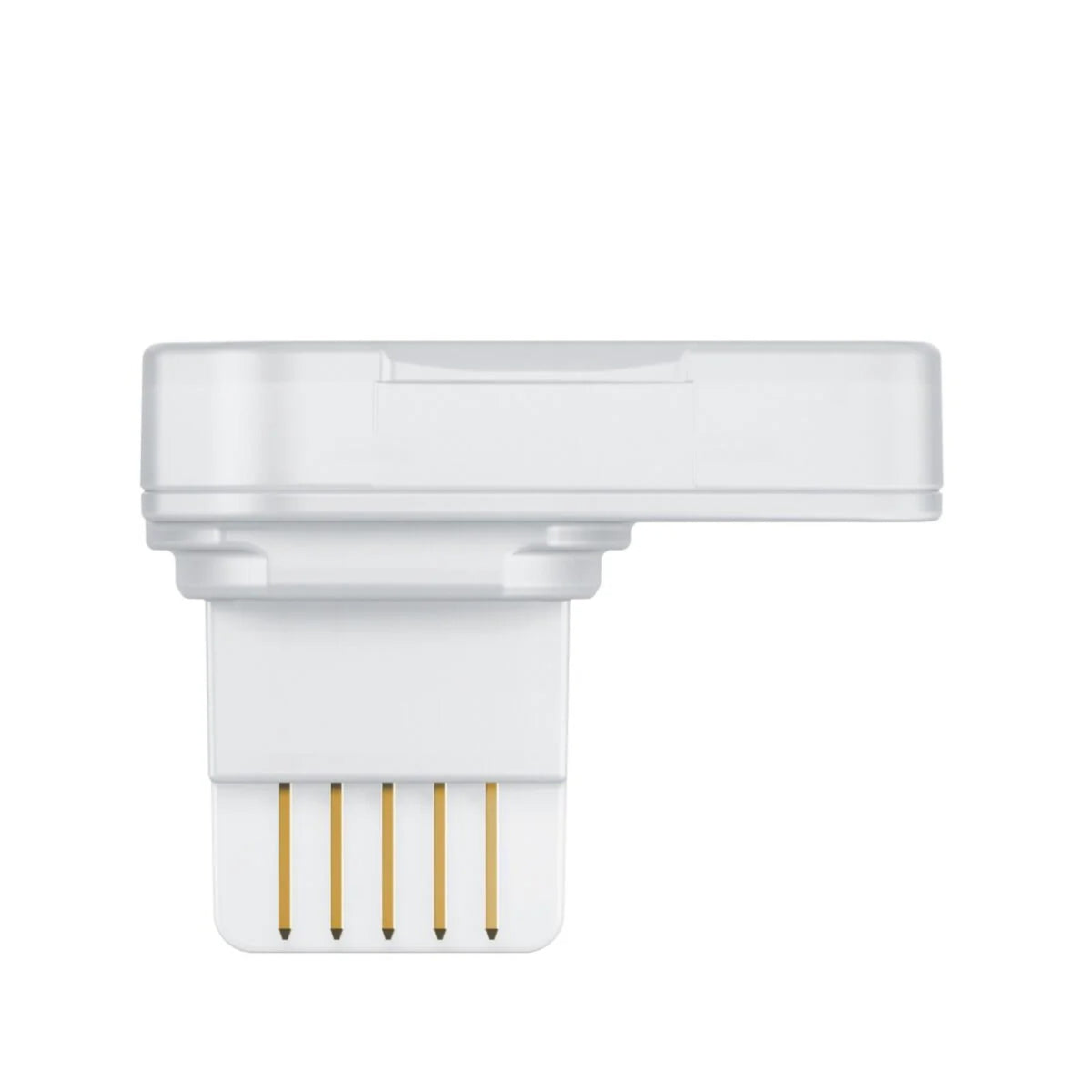 JURA WiFi Connect V2 (24323) bílý modul s plochým konektorem a viditelnými čtyřmi zlatými kontakty