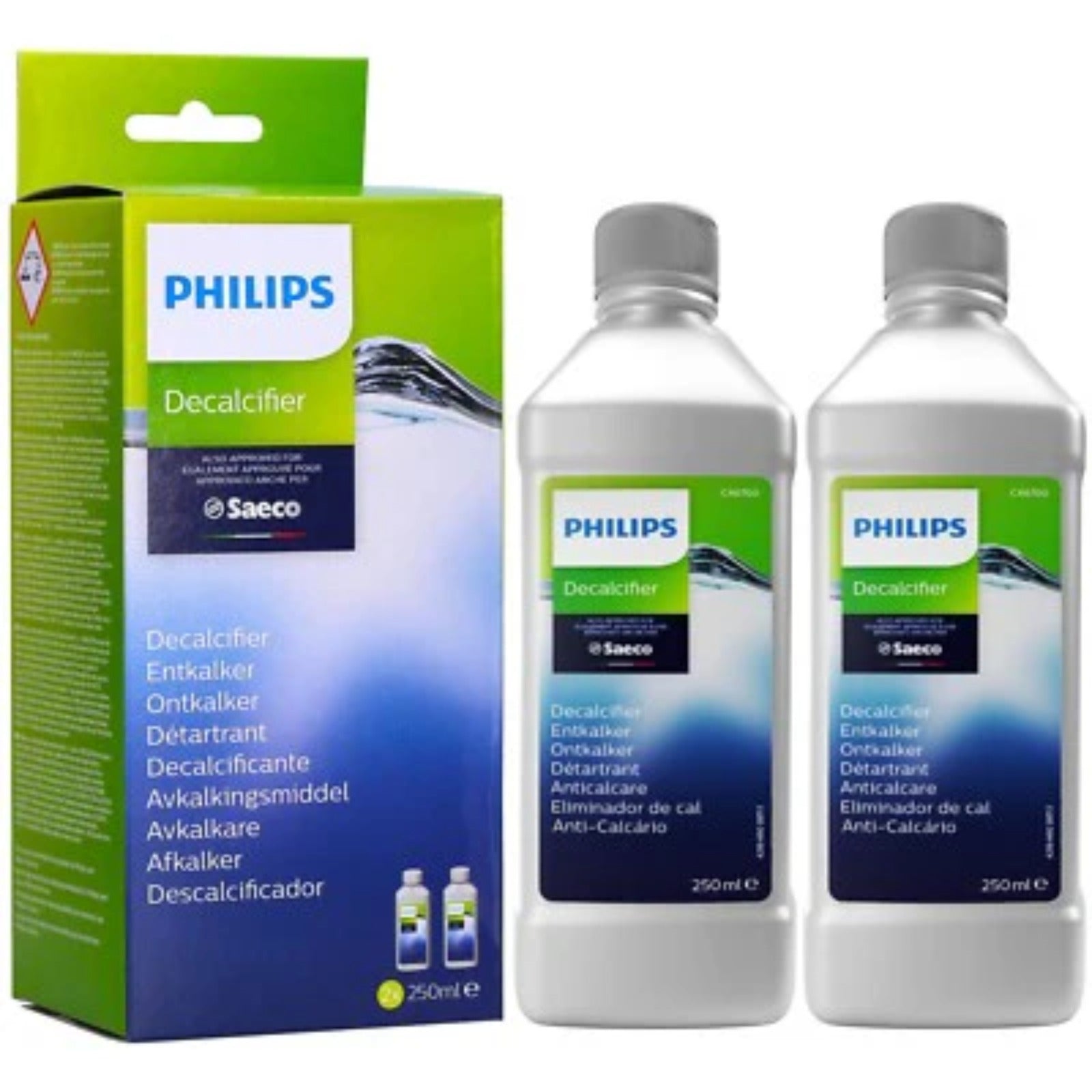 SaecoPhilips Descaler 2×250 ml