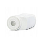 Bosch Brita Intenza water filter (TCZ7003) white cylindrical body with metal mesh outlet, shown tilted on a white background
