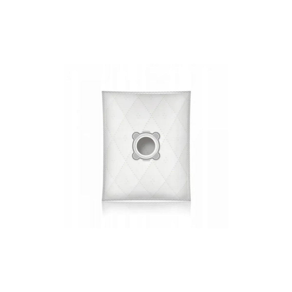 Sillar anti-allergy compatible bags for Rowenta vacuum cleaners (4 pcs) – white vacuum bag with central plastic collar for.