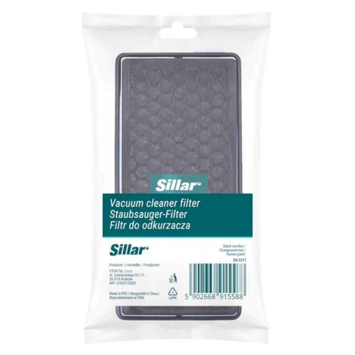 Sillar náhradní HEPA filtr pro vysavače Miele Compact C1 C2 4