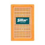 Sillar kompatibilní filtr s vysavači Kärcher WD 4, WD 5 a WD 6 – oranžový obdélníkový plastový filtr s mřížkou a logem Sillar