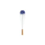 Aquafloow Bottle cleaning brush for carbonators – long bristle brush with white bristles, blue‑purple round head