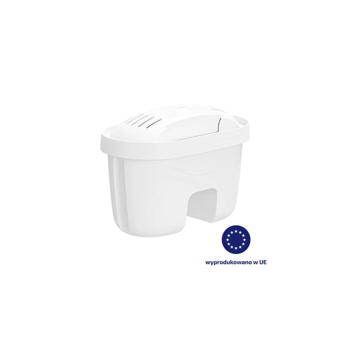 Aquafloow FlowFlux filtrační patrona do konvice (náhrada Brita Maxtra / Maxtra+) bílá plastová vložka zepředu