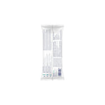 Aquafloow Longi water filter compatible with DeLonghi (replacement SER3017/DLSC002) in white packaging with vertical text