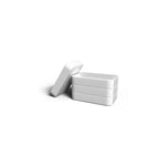 Aquafloow descaling tablets for coffee machines, kettles and irons (4 pcs) – four white rectangular tablets, three stacked and one separate