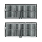 Dreame HEPA filters for X40 Ultra, X30 Ultra, L40 Ultra, L10s Pro Ultra, MOVA E30 – two black-silver foldable filters