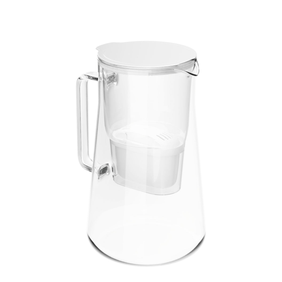 Aquafloow MaxiGlass glass filter pitcher 3L + 1x filter cartridge