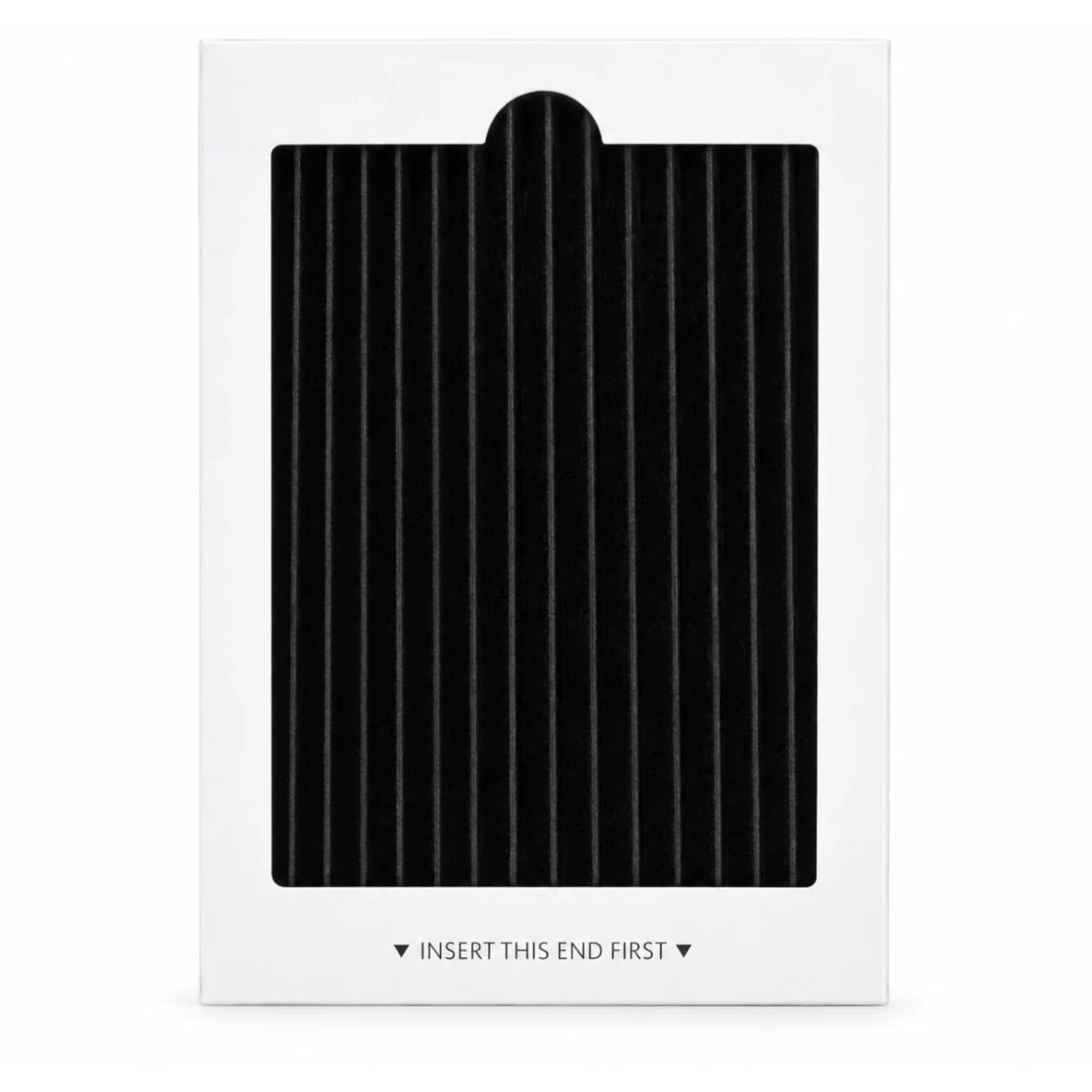 Compatible filter Electrolux AEG Zanussi EAFCBF PAULTRA 242061001 242047801 – white cover with black ribbed filter