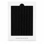 Kompatibilní filtr Electrolux AEG Zanussi EAFCBF PAULTRA 242061001 242047801 – bílý kryt s černým žebrovaným filtrem