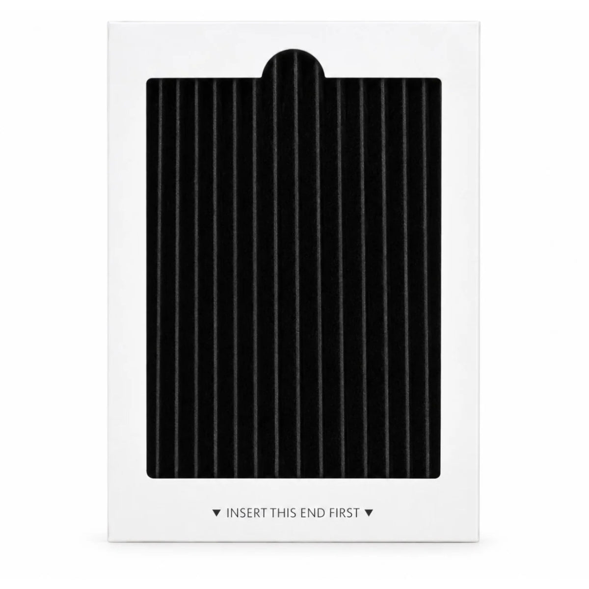 Kompatibilní filtr Electrolux AEG Zanussi EAFCBF PAULTRA 242061001 242047801 – bílý kryt s černým žebrovaným filtrem