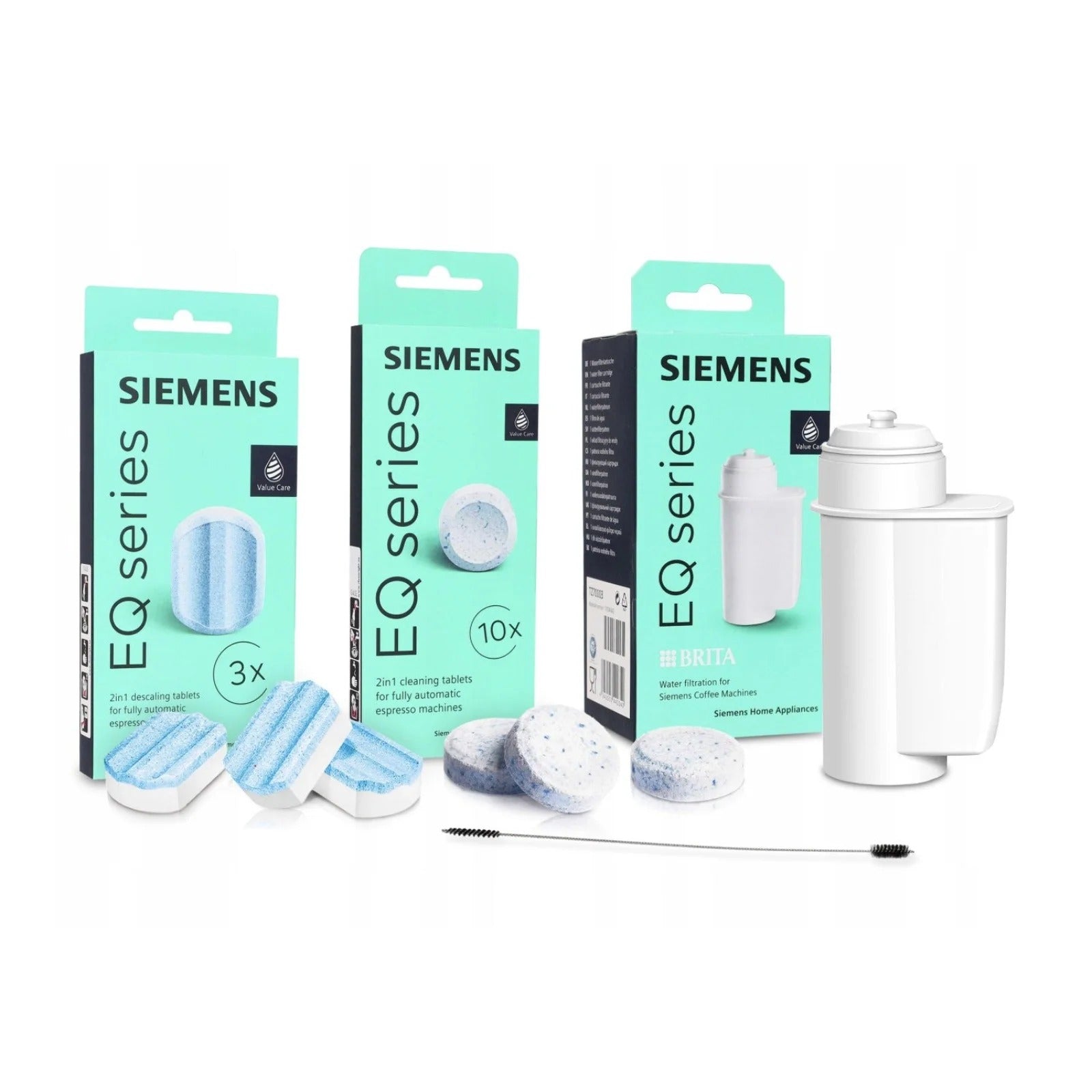Siemens espresso machine maintenance kit EQ3 EQ6 EQ9 (TZ80004A)